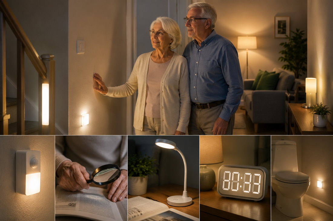 Veilige verlichting en comfort in huis voor ouderen