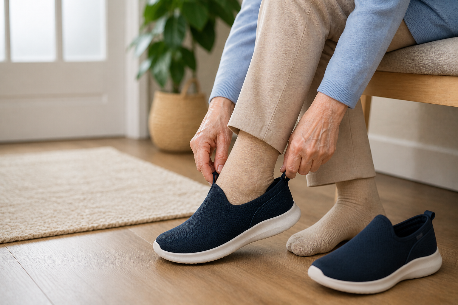 Moeite met schoenen aantrekken? Dit helpt echt