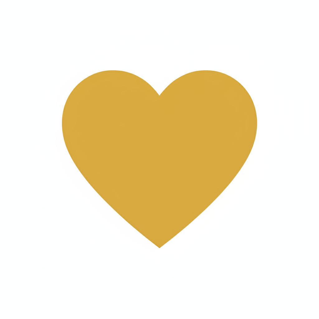 Geel hart